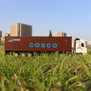 Caminhão com Semirreboque Contêiner