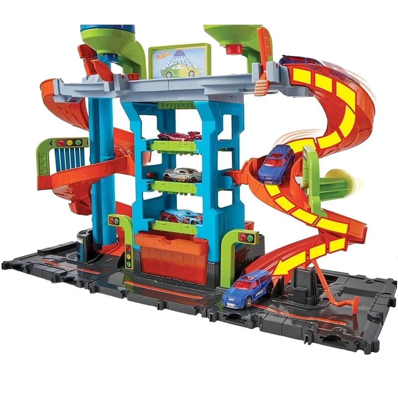 Conjunto de Pista Hot Wheels - Lava Rapido Mega Tower Runway
